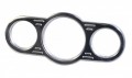 BILLET ALUMINUM DASH BOARD 1 lg. 1sm. hole