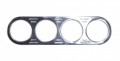 BILLET ALUMINUM DASH BOARD 4 sm. holes