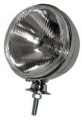 7" Chrome Headlight w/12-Volt H4 55/60W Bulb, Each (Boxed)