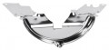 ENGINE PULLEY TIN, CHROME